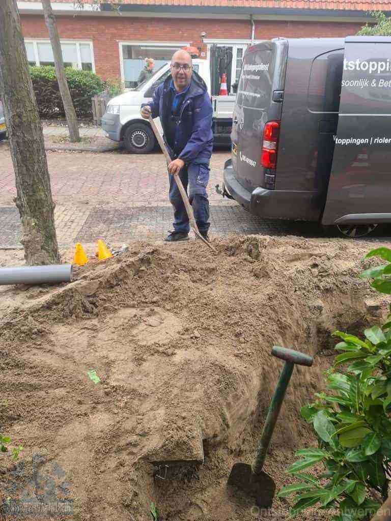 Riool ontstoppen Antwerpen graven